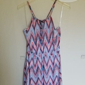 High-low summer dress